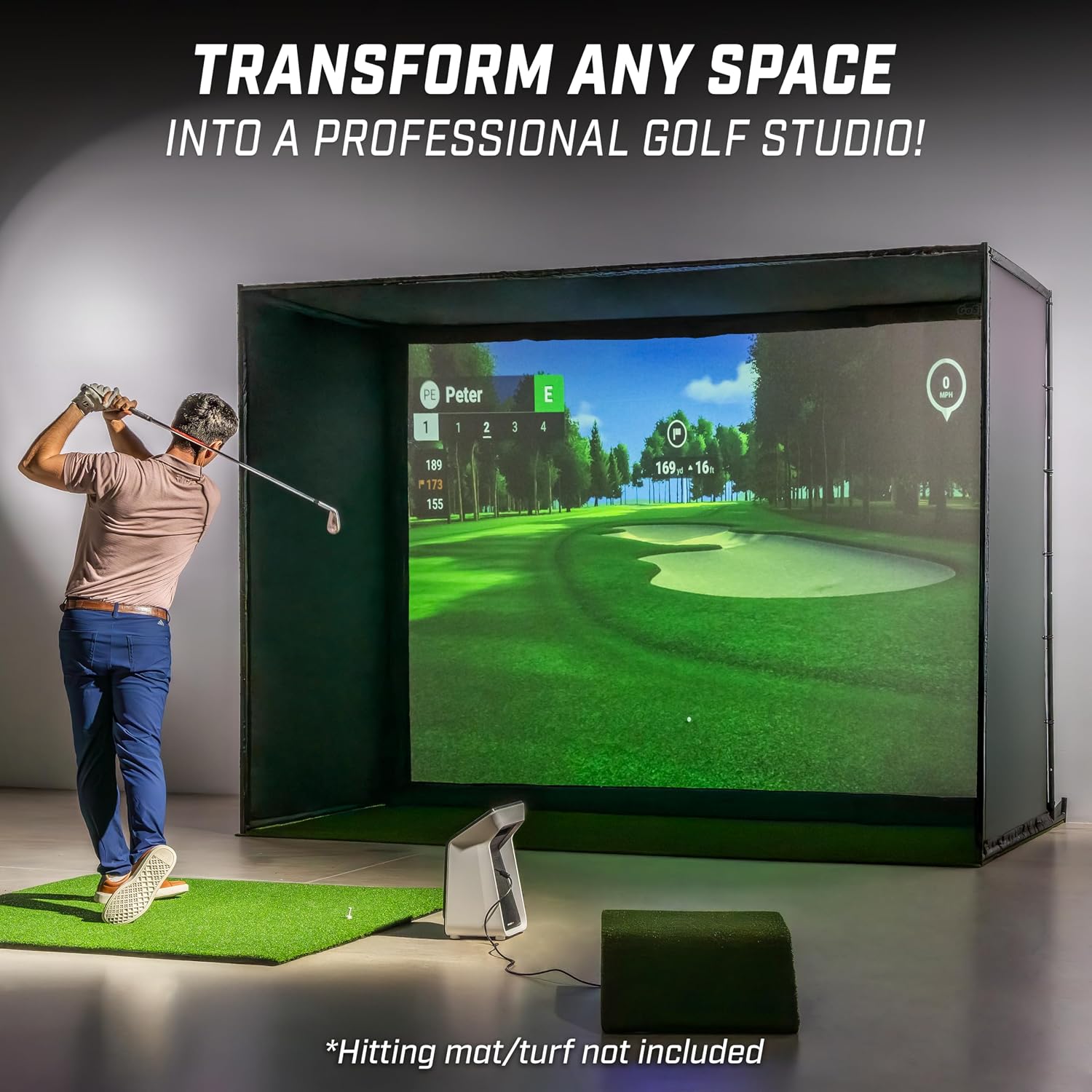 Building a Home Golf Simulator That Actually Works: Enclosures, Impact Screens, and Mats Ranked